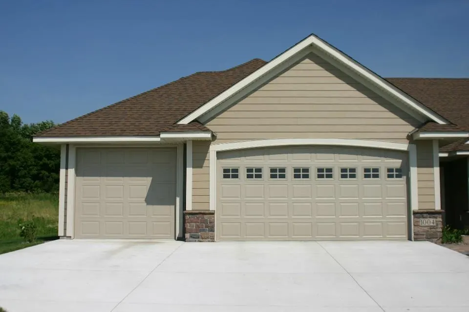 Completed garage door installation by AAI Garage Door
