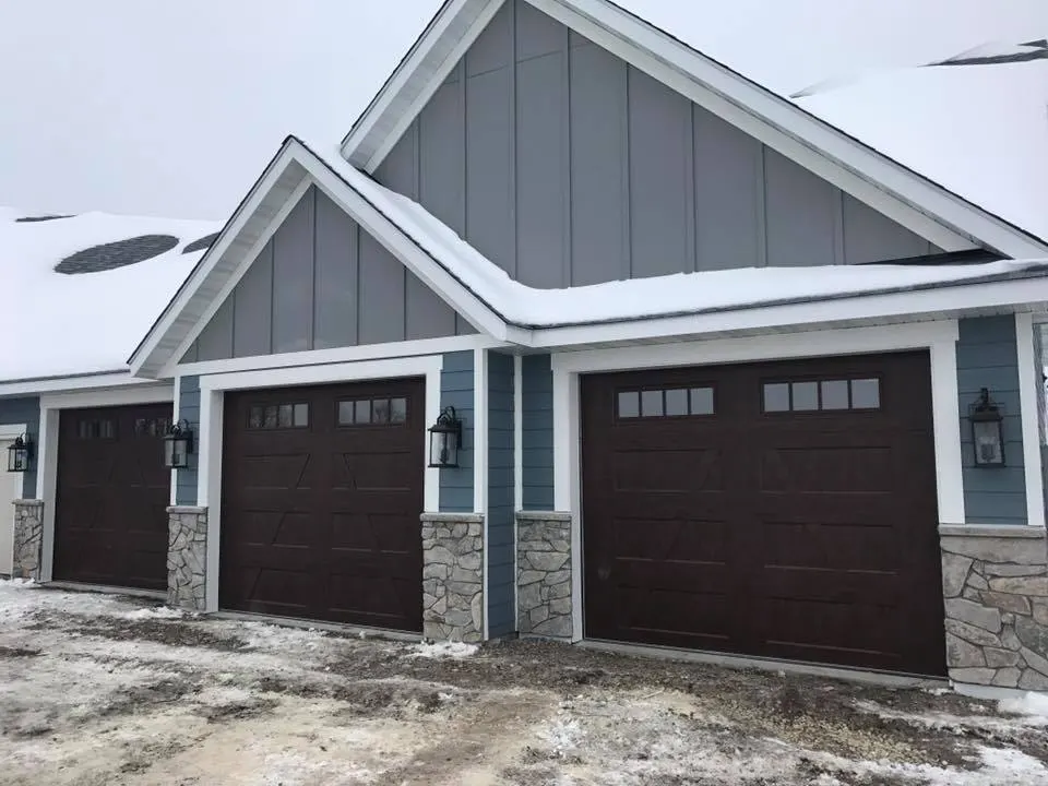Completed garage door installation by AAI Garage Door