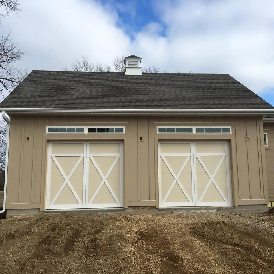 Completed garage door installation by AAI Garage Door