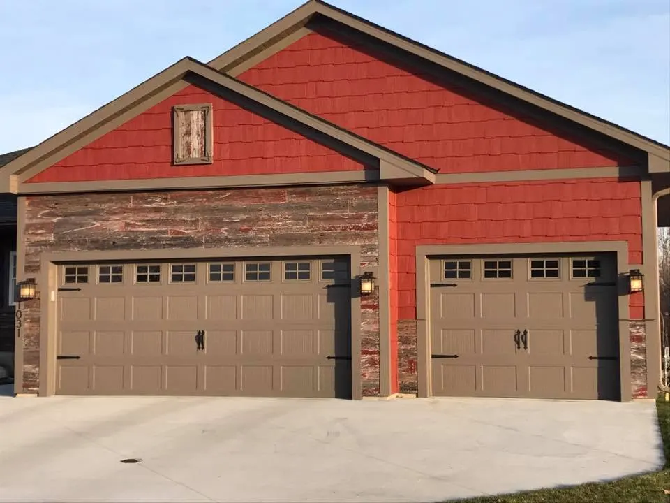 Completed garage door installation by AAI Garage Door