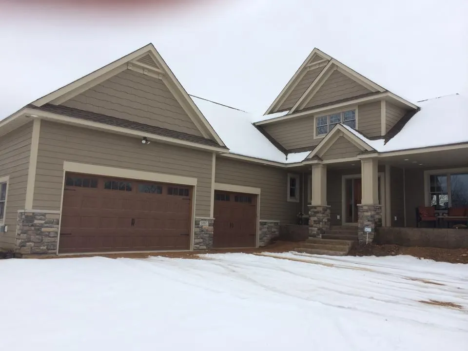 Completed garage door installation by AAI Garage Door