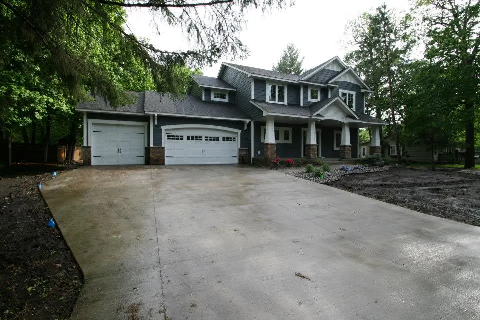 Completed garage door installation by AAI Garage Door