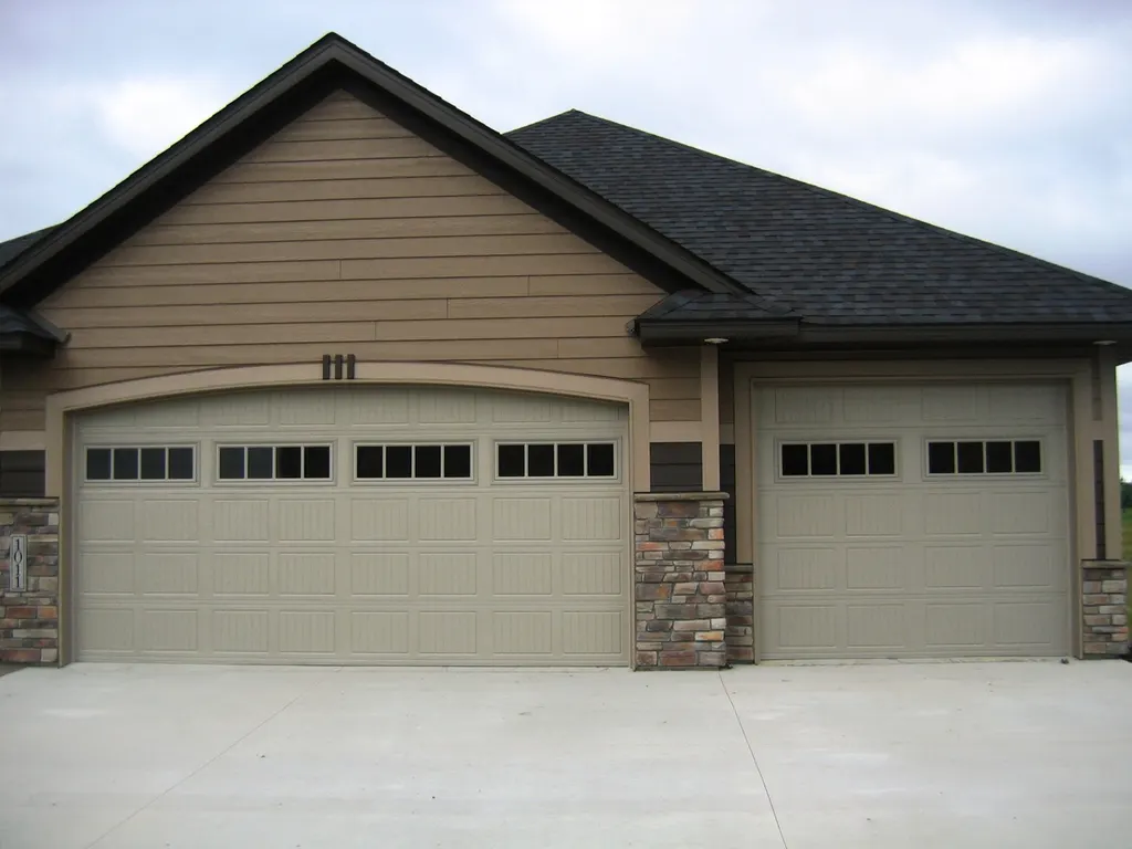Completed garage door installation by AAI Garage Door