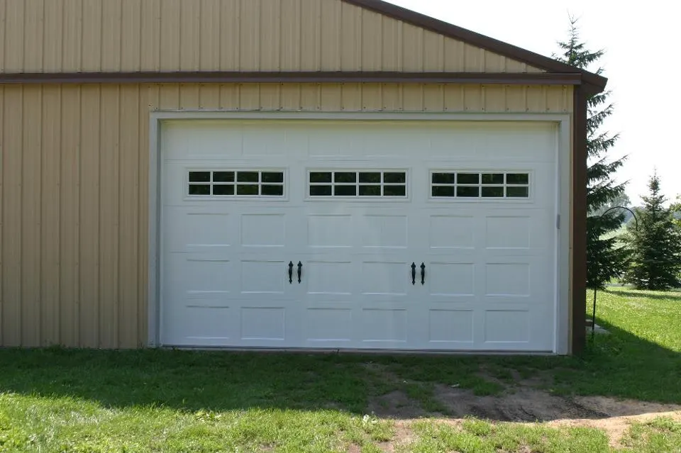 Completed garage door installation by AAI Garage Door