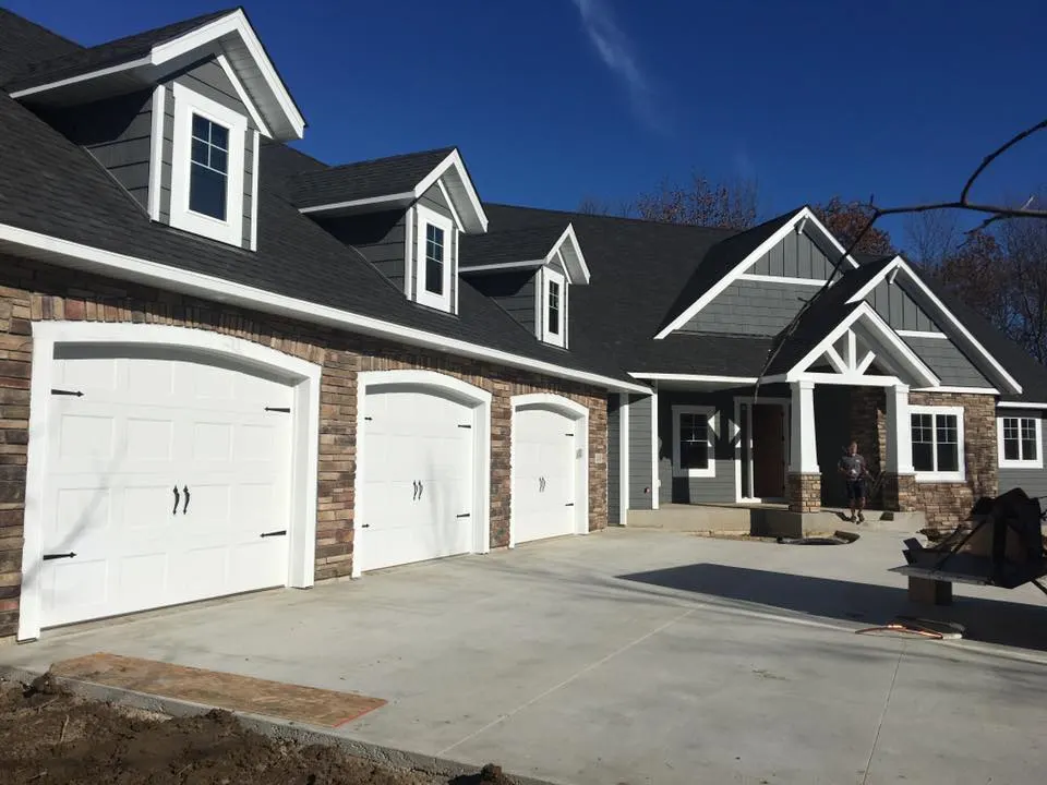 Completed garage door installation by AAI Garage Door