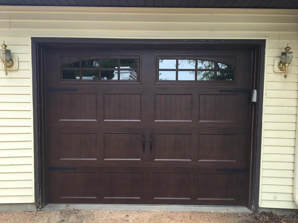 Completed garage door installation by AAI Garage Door